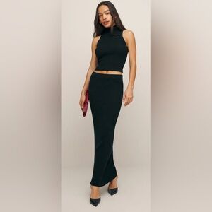 NWT REFORMATION Parvati Cashmere Skirt